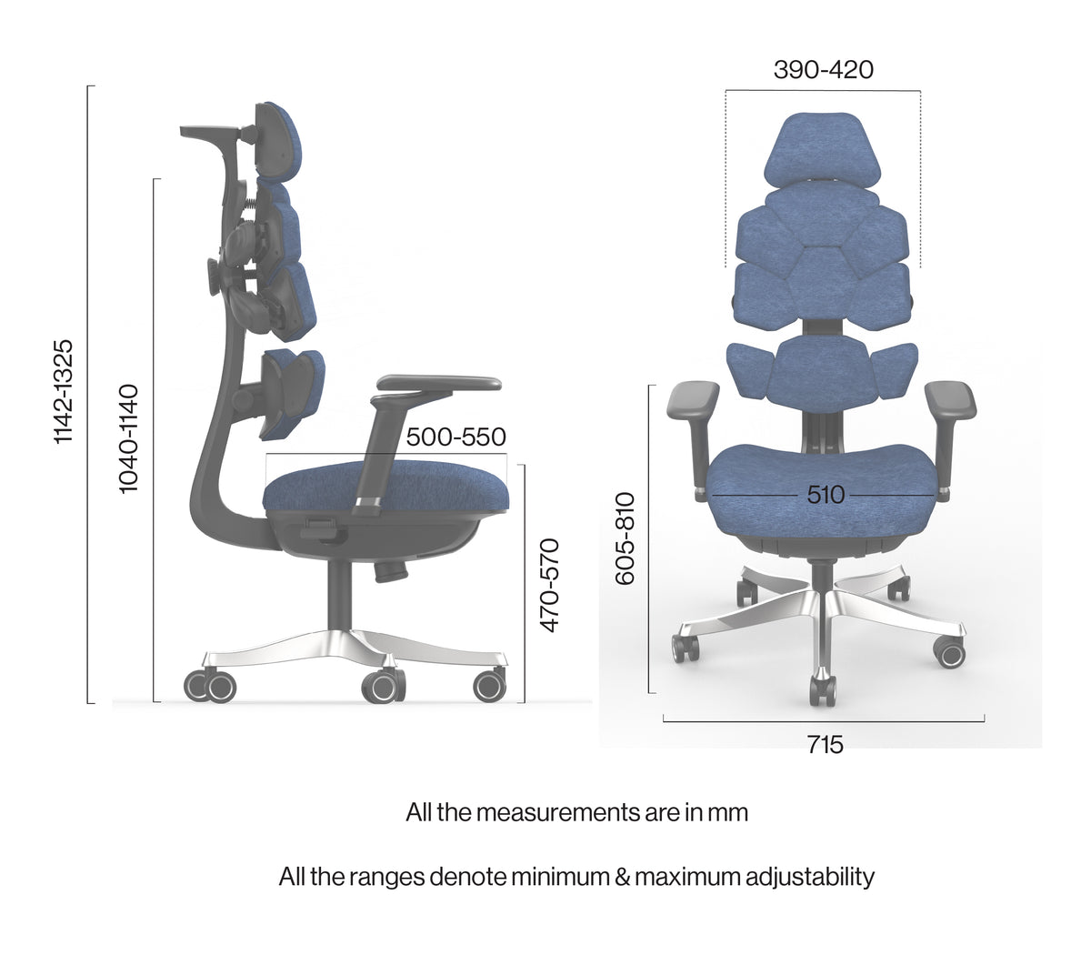 Product dimensions